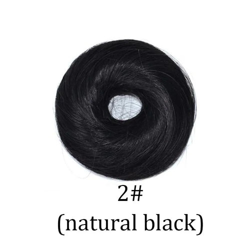  WIGSIN Synthetic Elastic Straight Bun Hair Extension cashymart