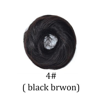  WIGSIN Synthetic Elastic Straight Bun Hair Extension cashymart