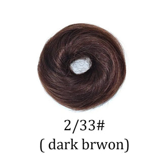  WIGSIN Synthetic Elastic Straight Bun Hair Extension cashymart
