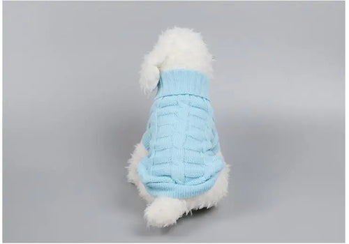  Warm Knit Dog Sweater for Winter Outdoor Use cashymart