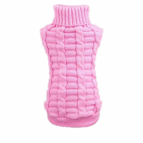  Warm Knit Dog Sweater for Winter Outdoor Use cashymart