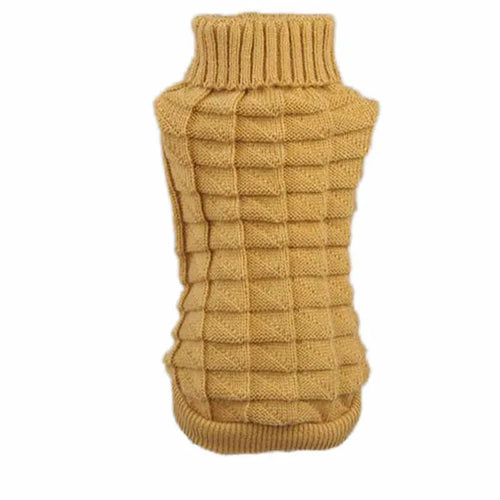  Warm Knit Dog Sweater for Winter Outdoor Use cashymart