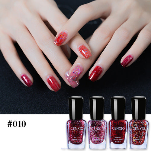  Water-Based Odorless Nail Polish Set cashymart