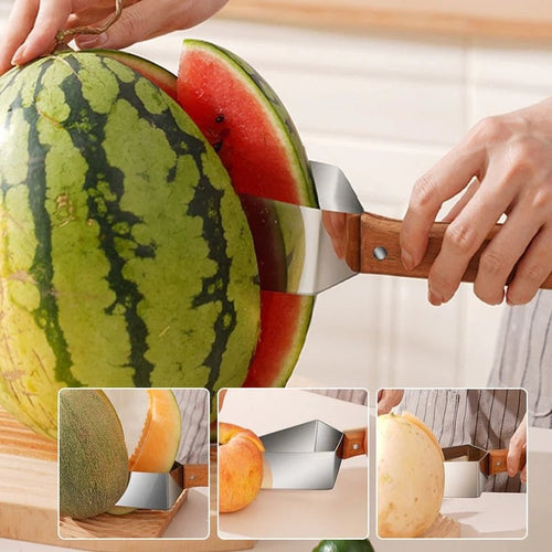  Watermelon Slicer - Easy Fruit Cutting Tool for Kitchen cashymart