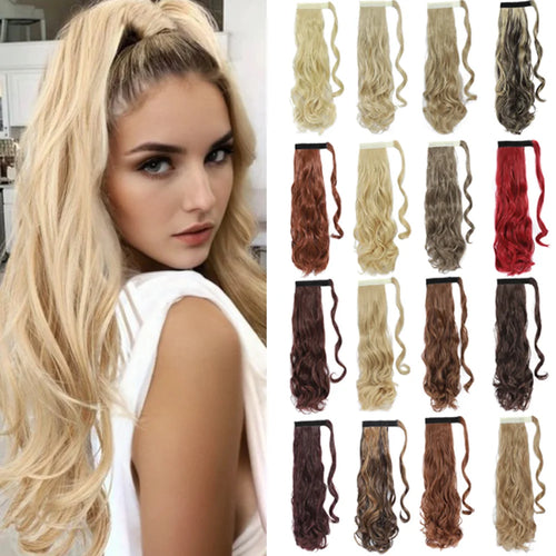  Wavy Ponytail Extension 18 to 24 Inch cashymart