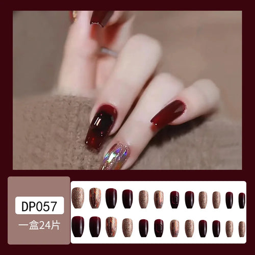  White Flower Design Nails cashymart