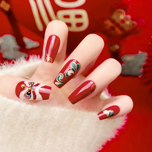  White Flower Design Nails cashymart