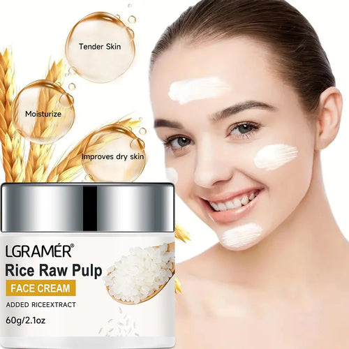  White Rice Serum Cream Combo for Youthful Skin cashymart