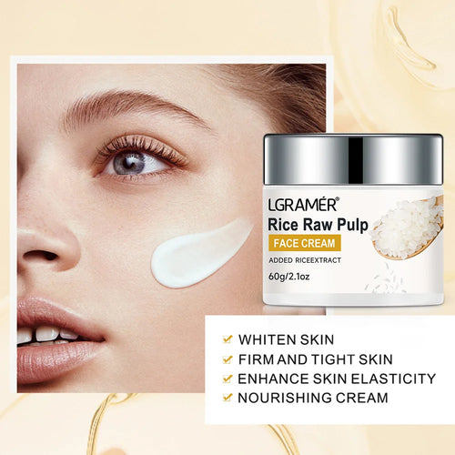  White Rice Serum Cream Combo for Youthful Skin cashymart