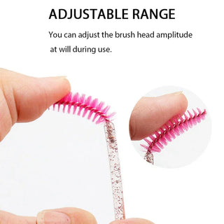  Wholesale 100PCS Disposable Mascara Spoolies cashymart