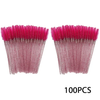  Wholesale 100PCS Disposable Mascara Spoolies cashymart