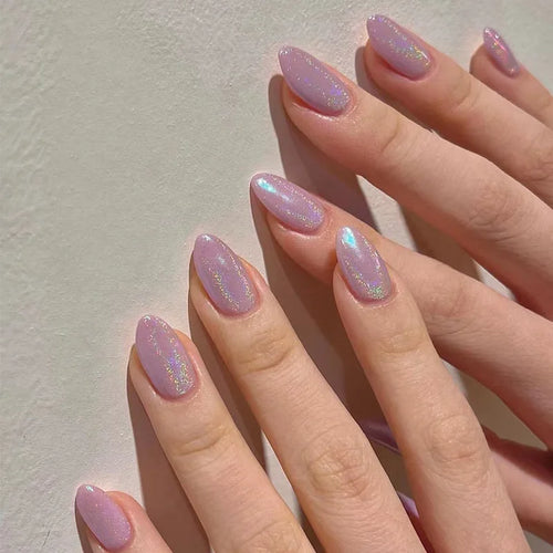  Wine Red Glam Almond Nails cashymart