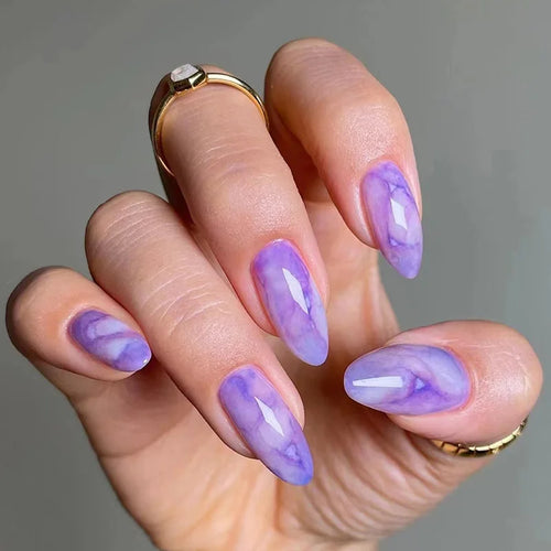  Wine Red Glam Almond Nails cashymart