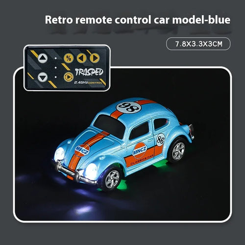  Wireless Mini Beetle Alloy RC Car - Perfect Gift for Kids & Men cashymart