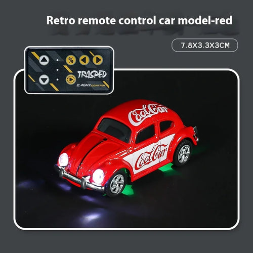  Wireless Mini Beetle Alloy RC Car - Perfect Gift for Kids & Men cashymart