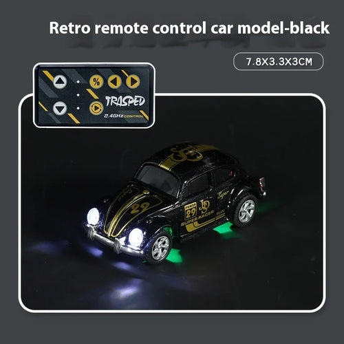  Wireless Mini Beetle Alloy RC Car - Perfect Gift for Kids & Men cashymart