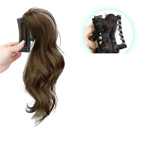  Women's Clip-On Synthetic Curly Wig cashymart