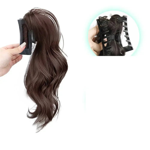  Women's Clip-On Synthetic Curly Wig cashymart