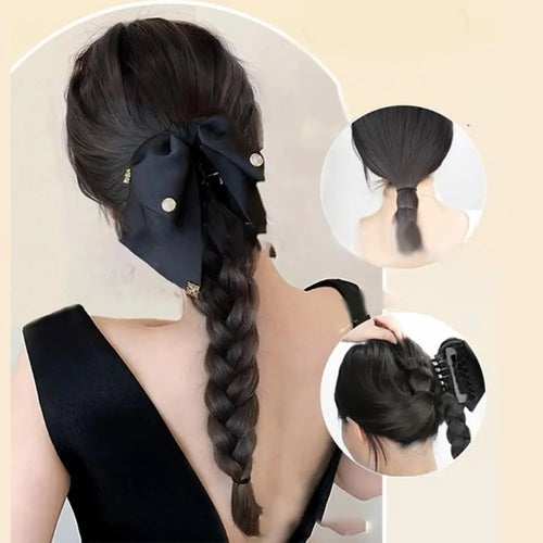  Women's Synthetic Wig with Bow Headband cashymart
