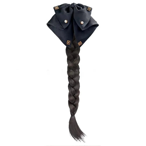  Women's Synthetic Wig with Bow Headband cashymart