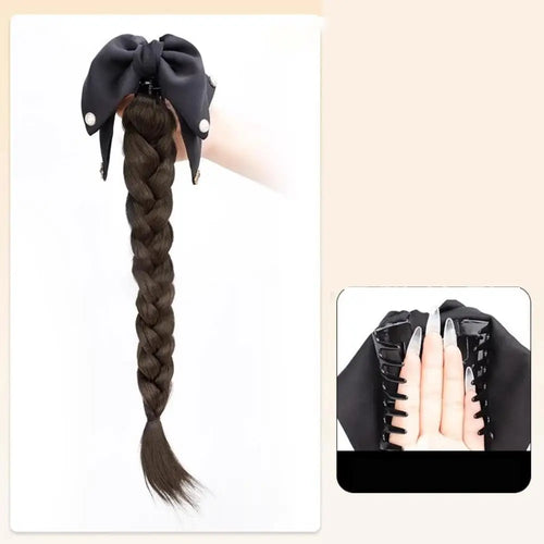  Women's Synthetic Wig with Bow Headband cashymart