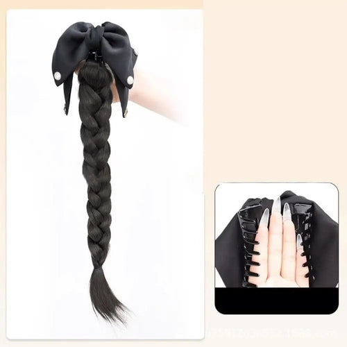  Women's Synthetic Wig with Bow Headband cashymart