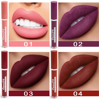  Women's Waterproof Matte Lipstick Set cashymart