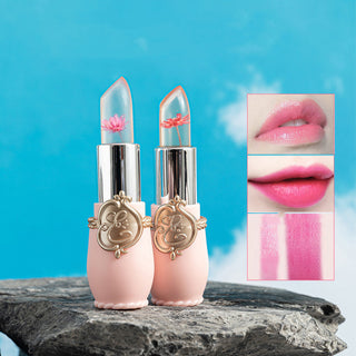 Womens Color Changing Dried Flower Lip Balm cashymart