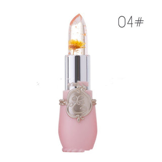  Womens Color Changing Dried Flower Lip Balm cashymart