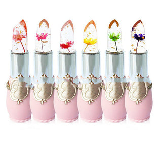  Womens Color Changing Dried Flower Lip Balm cashymart