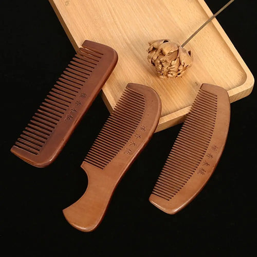  Wood Comb & Head Massage Tool cashymart