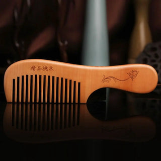  Wood Comb & Head Massage Tool cashymart