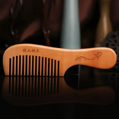  Wood Comb & Head Massage Tool cashymart