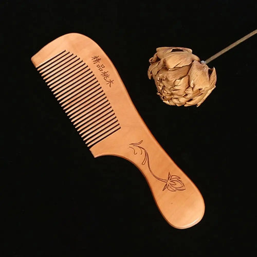  Wood Comb & Head Massage Tool cashymart