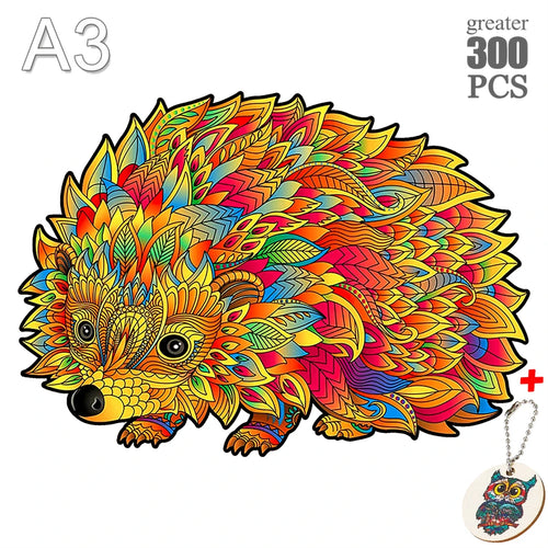  Wooden Animal Puzzle Kit cashymart