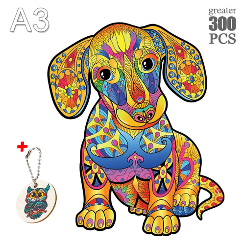  Wooden Animal Puzzle Kit cashymart