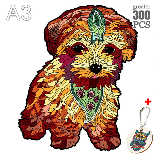  Wooden Animal Puzzle Kit cashymart
