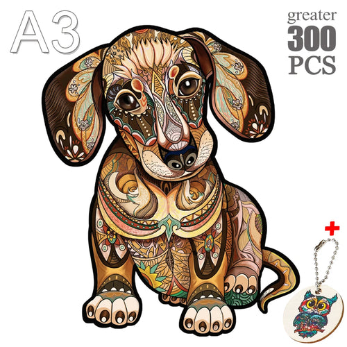  Wooden Animal Puzzle Kit cashymart
