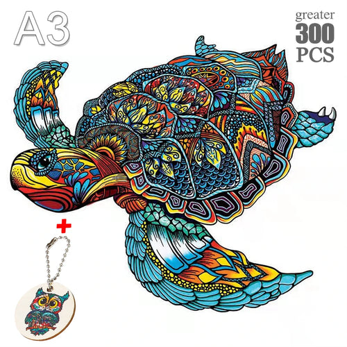  Wooden Animal Puzzle Kit cashymart