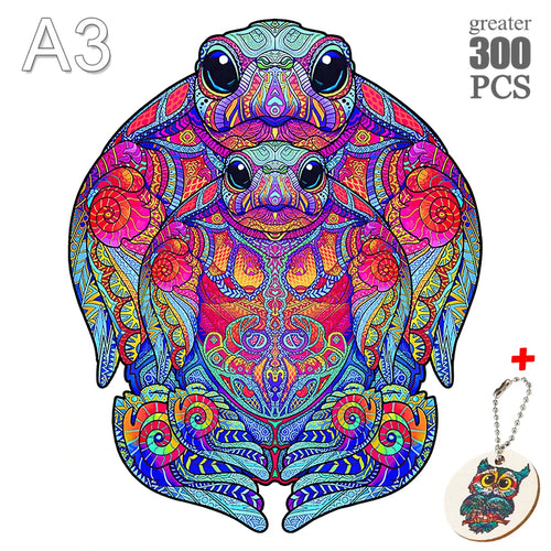  Wooden Animal Puzzle Kit cashymart