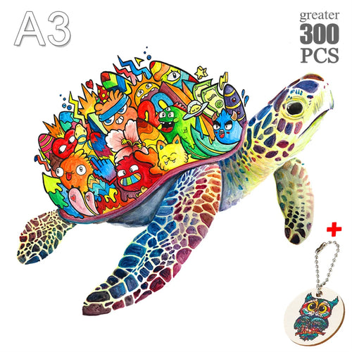  Wooden Animal Puzzle Kit cashymart