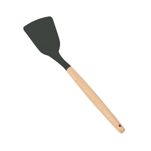  Wooden Handle Silicone Cooking Utensils Set cashymart