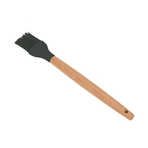  Wooden Handle Silicone Cooking Utensils Set cashymart