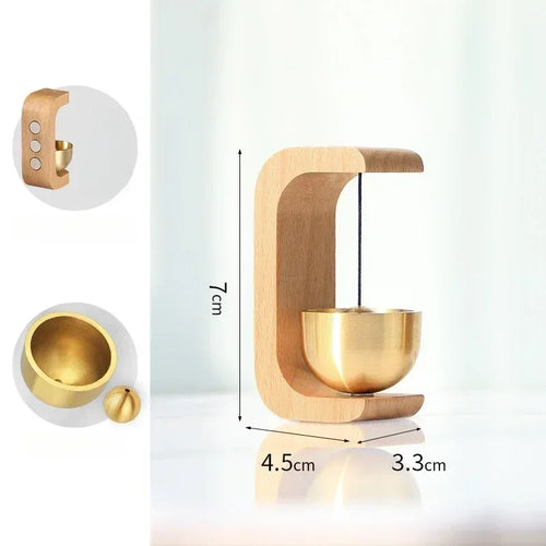  Wooden Wind Chimes Wireless Doorbell cashymart