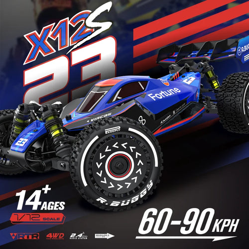  X12s 1/12 Scale Brushless 4WD Electric RC Car - Ultimate Drift Fun cashymart