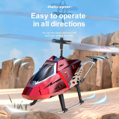  XK919 Alloy 3-Channel RC Helicopter cashymart