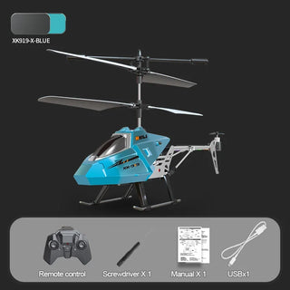  XK919 Alloy 3-Channel RC Helicopter cashymart