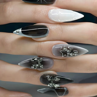  Y2K Star Press on Nails cashymart