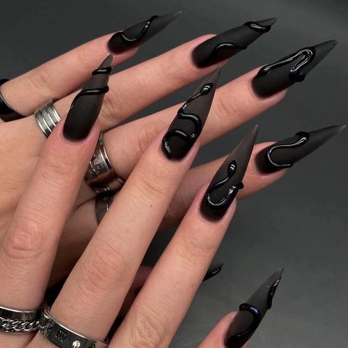  Y2K Star Press on Nails cashymart