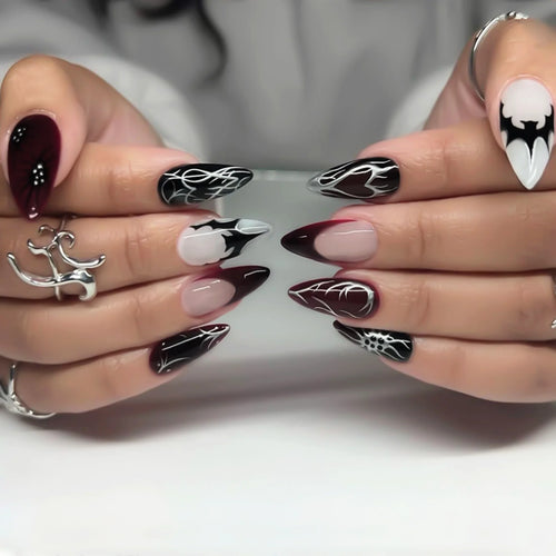  Y2K Star Press on Nails cashymart